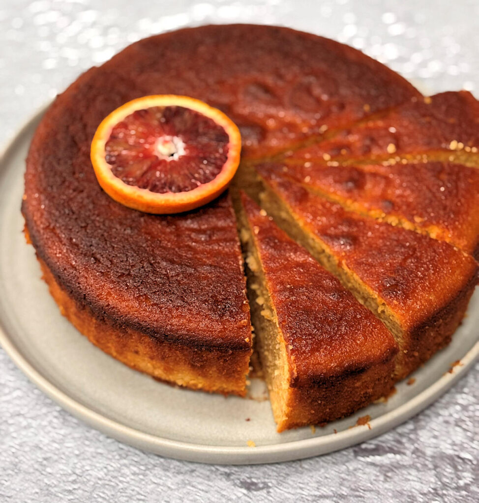 Appelsin-mandelkage